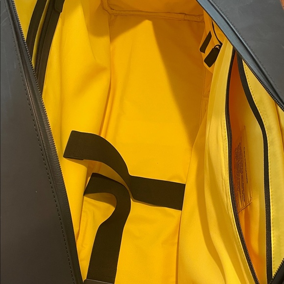 Black and Yellow Duffel Bag - Picture 3 of 6